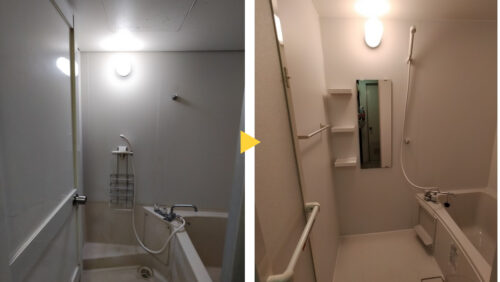 浴室リフォーム工事　マンション／東京都杉並区